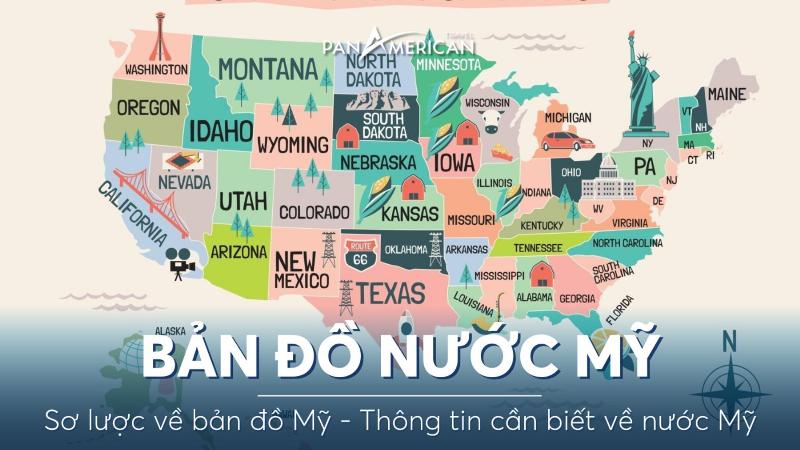 Bản đồ chi tiết các múi giờ chính và ranh giới của chúng ở Hoa Kỳ
