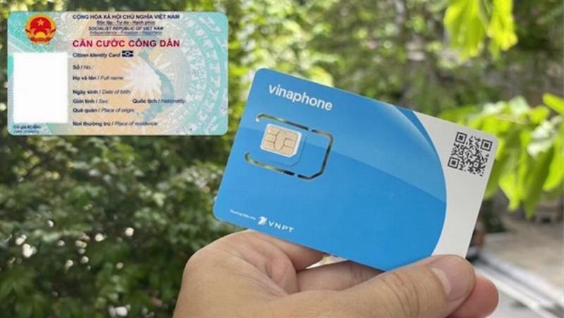 Hình minh họa các loại giấy tờ cần thiết để làm lại sim điện thoại, bao gồm CCCD, hộ chiếu và sổ ghi chú thông tin liên lạc