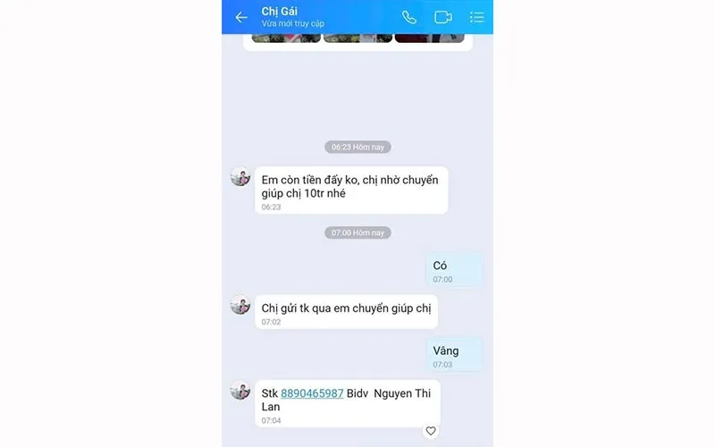 Nguoi dung mat quyen kiem soat tai khoan Zalo khi dung so ao