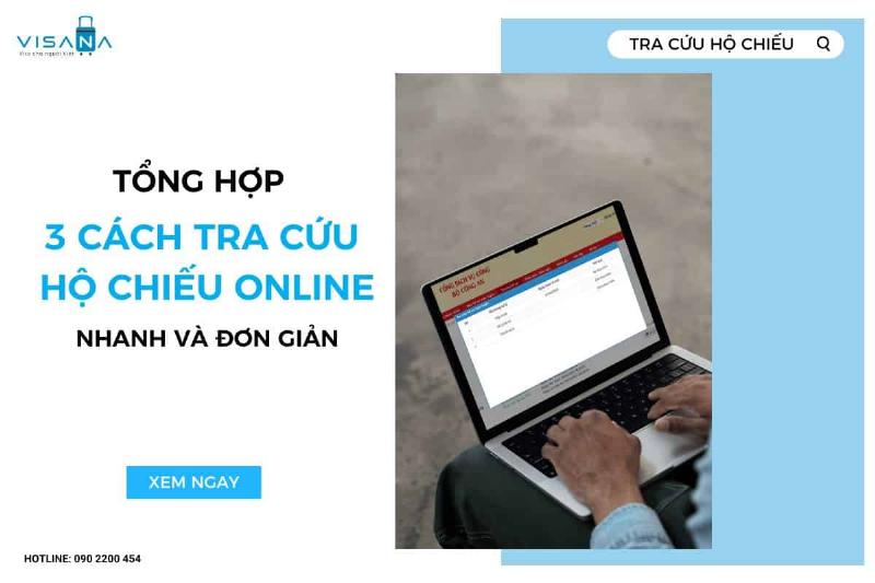 Hình ảnh minh họa việc tra cứu hộ chiếu online, thể hiện sự tiện lợi và nhanh chóng