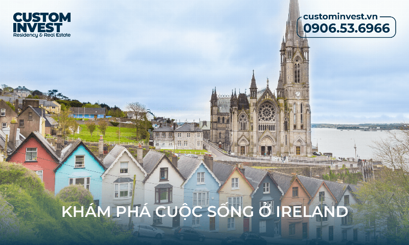 Phong cảnh thiên nhiên xanh tươi của Ái Nhĩ Lan, hòn đảo ngọc Châu Âu thu hút người định cư
