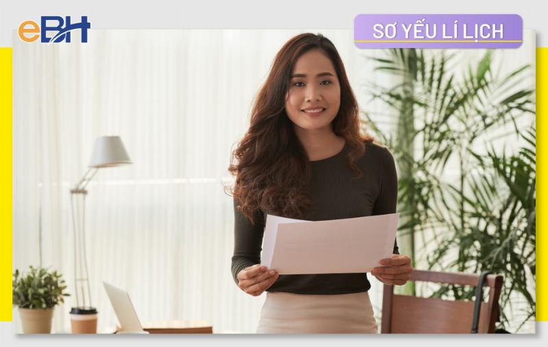 Cấu trúc sơ yếu lý lịch xin việc phần thông tin cá nhân, cách viết sơ yếu lý lịch chuyên nghiệp
