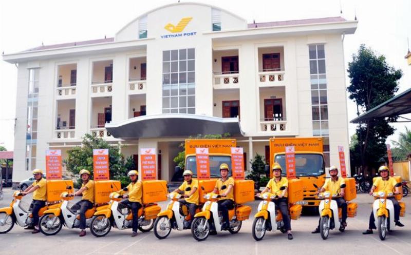 Giờ nghỉ trưa trong thời gian làm việc của bưu điện VNPost