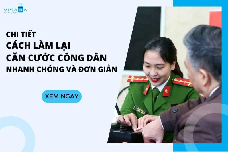 Các giấy tờ cần chuẩn bị để làm lại căn cước công dân khi bị mất