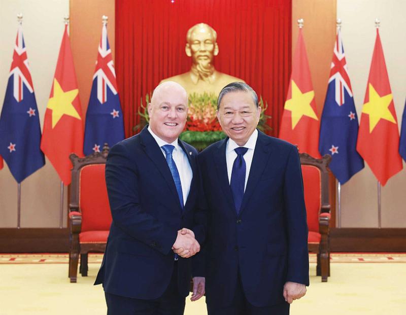 Hình ảnh đẹp về cảnh quan New Zealand, thể hiện sự phát triển của ngành du lịch, một trụ cột kinh tế quan trọng