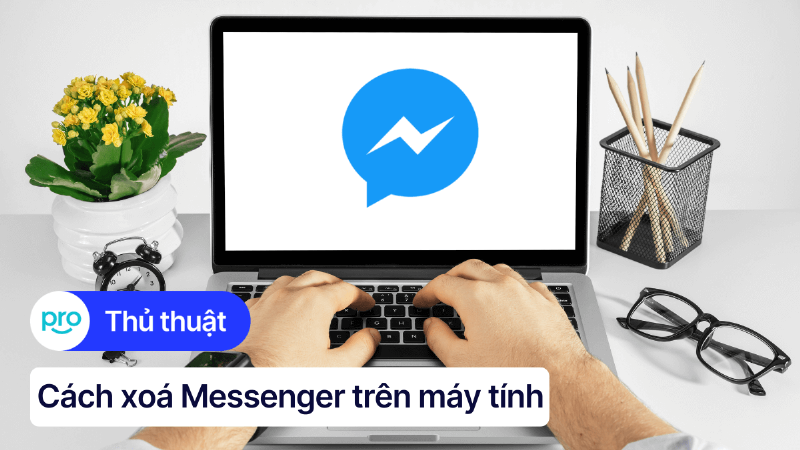 Màn hình đăng nhập trên Messenger.com, hướng dẫn đăng nhập khi dùng cách tải Messenger trên máy tính qua trình duyệt.