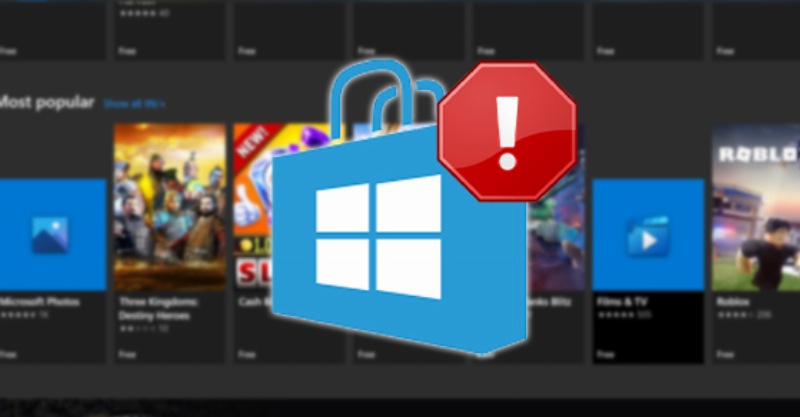 Hướng dẫn mở ứng dụng Microsoft Store trên Windows, bước đầu tiên cách tải Messenger trên máy tính.