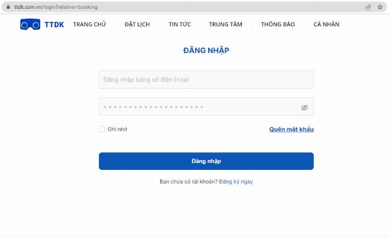 Quy trình đặt lịch hẹn đăng kiểm xe ô tô trực tuyến từng bước