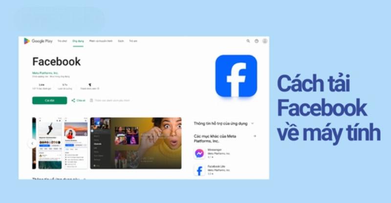 Giao diện tìm kiếm "Messenger" trong Microsoft Store, hướng dẫn cách tải Messenger trên máy tính.