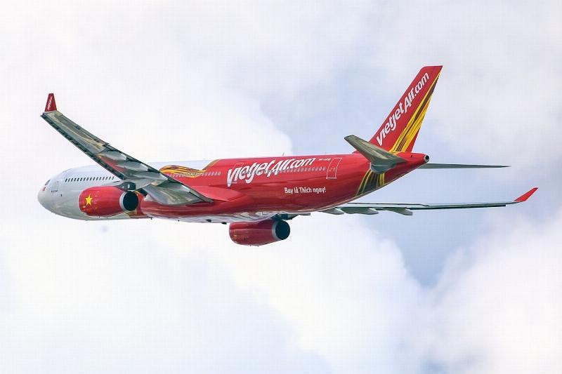 Hình ảnh vé máy bay điện tử (e-boarding pass) hiển thị trên điện thoại cho chuyến bay nội địa Việt Nam