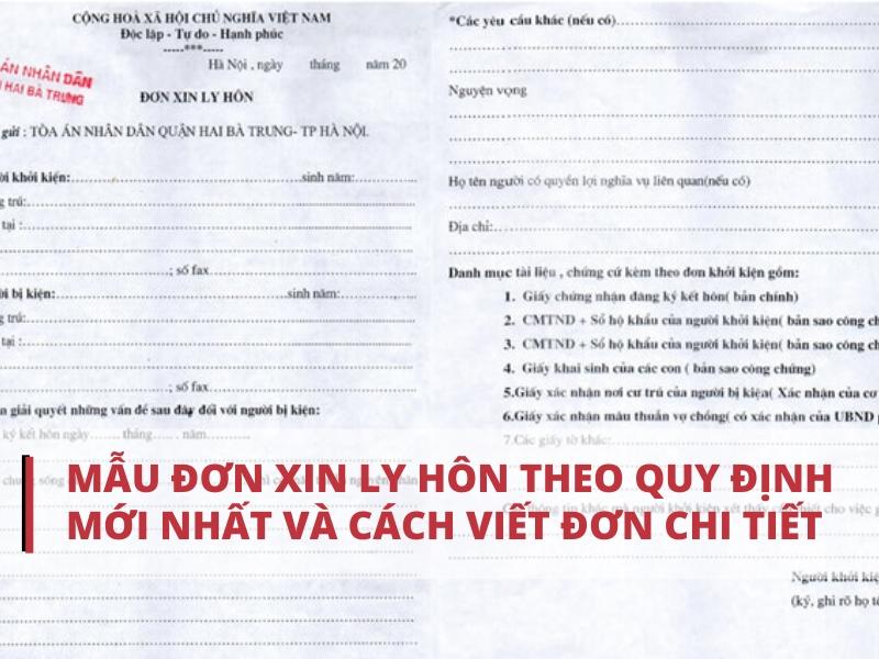 Chuyên gia tư vấn pháp lý giúp bạn hoàn thiện tài mẫu đơn xin ly hôn viết tay